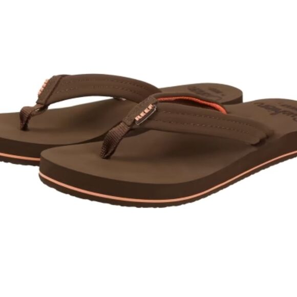 Reef Cushion Breeze Flip-Flop Sandal- Chocolate - Picture 1 of 9